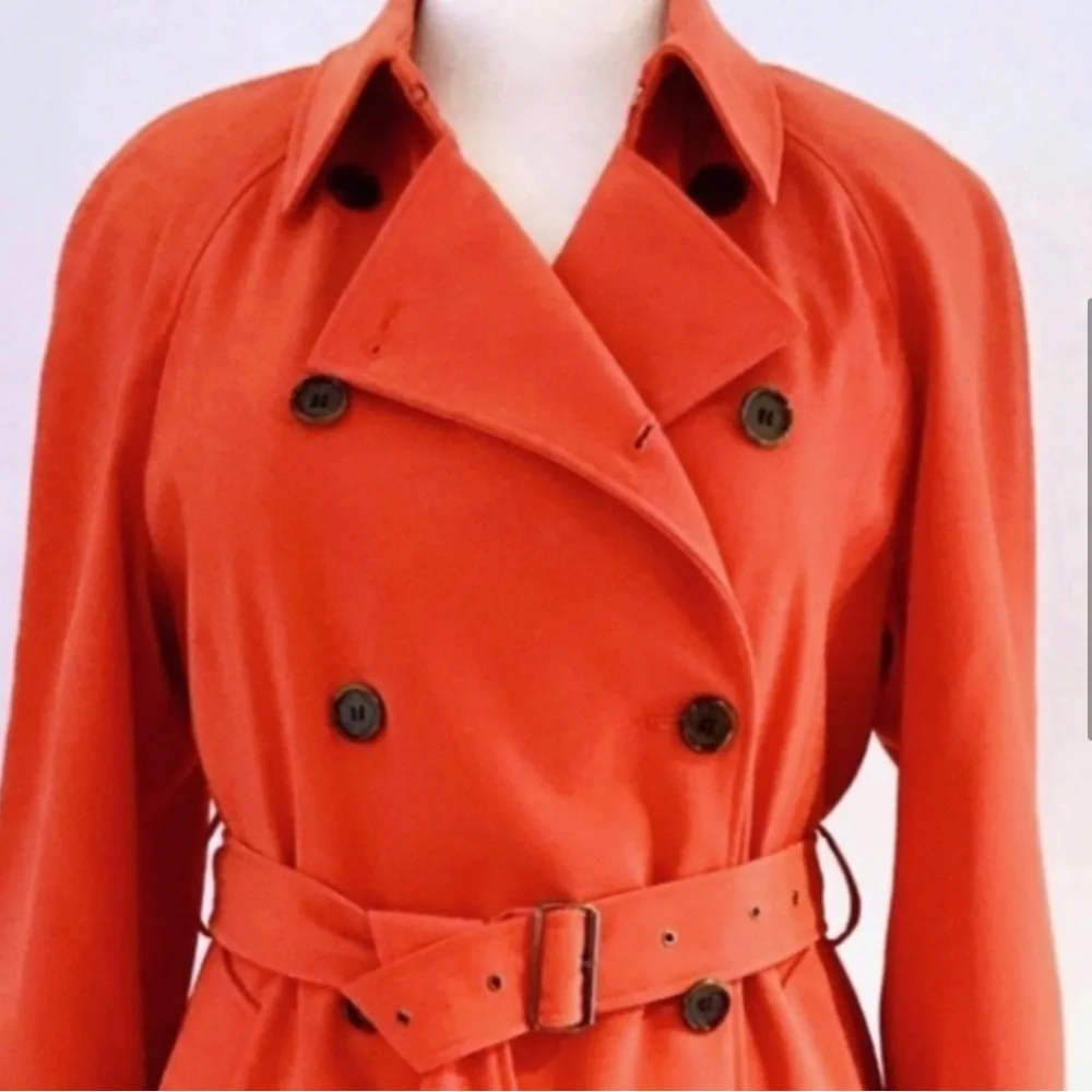Anne Klein Trench Coat - Picture 4 of 6